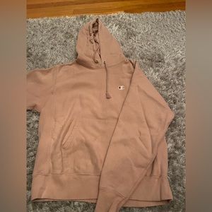Peach colored Champion Sweatshirt